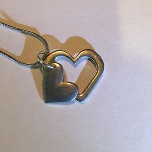 DOUBLE HEART NECKLACE